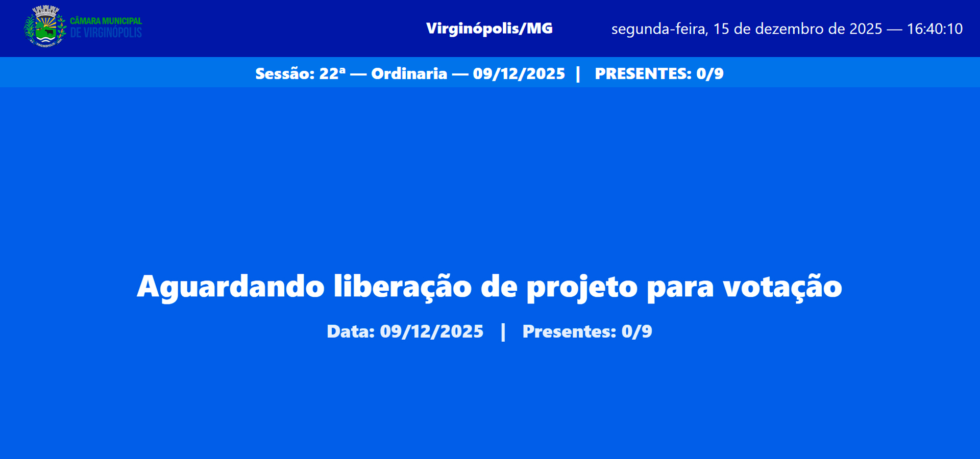 Painel público